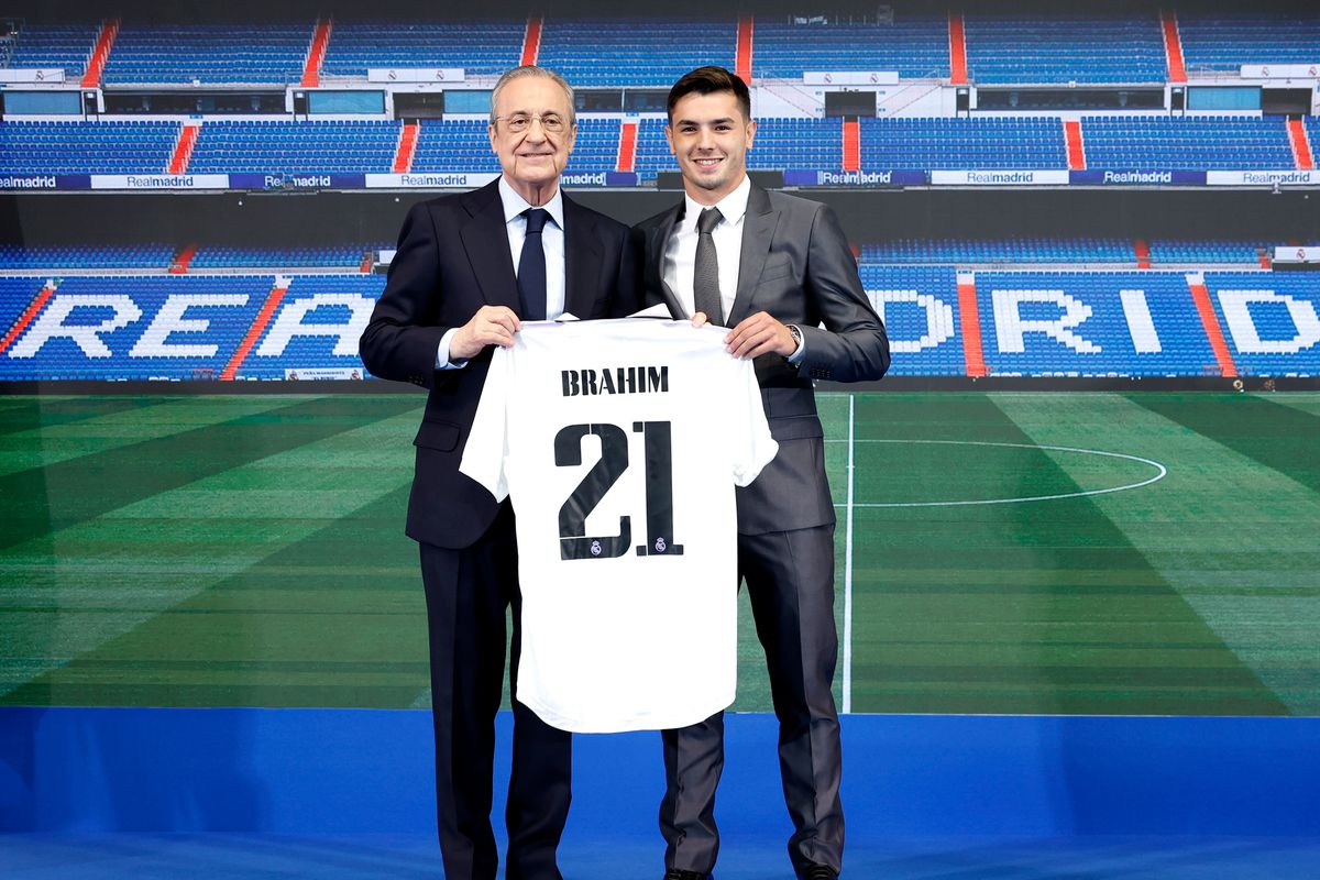 Real Madrid Unveil New Signing Brahim Diaz