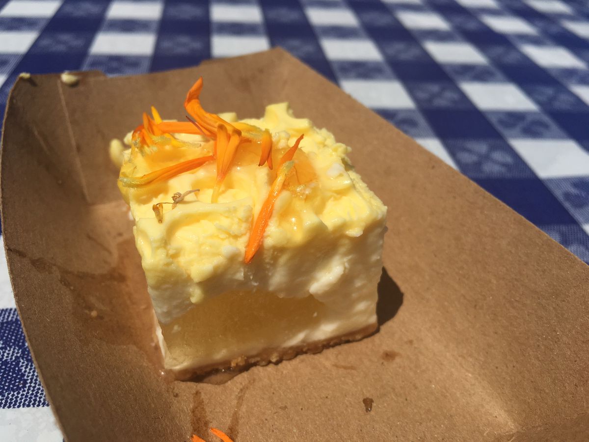 Lin Asian Bar’s honeycomb cheesecake at Austin Food &amp; Wine Festival 2019