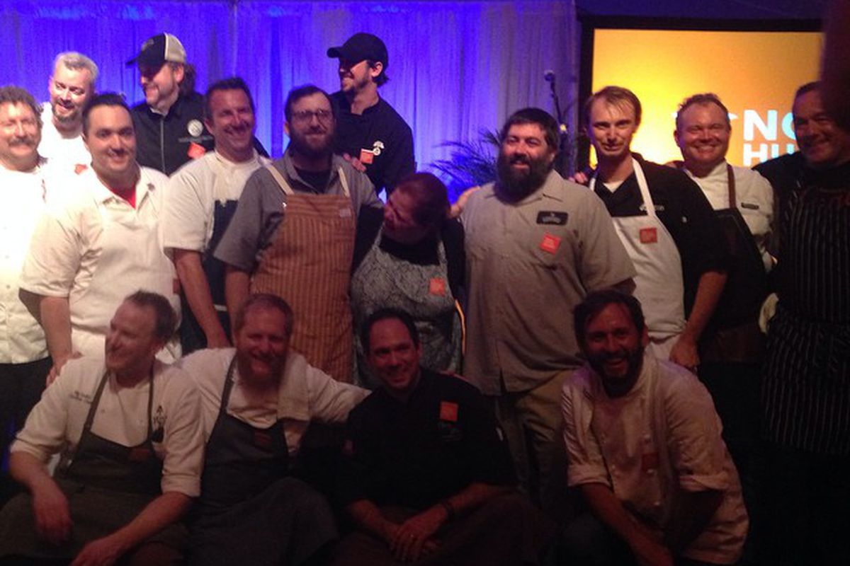 Chefs at No Kid Hungry Fundraiser