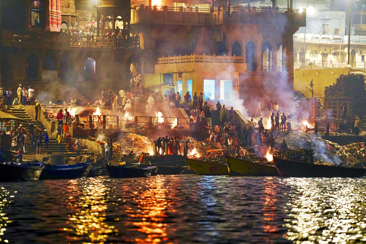 Cremation, Varanasi, India
