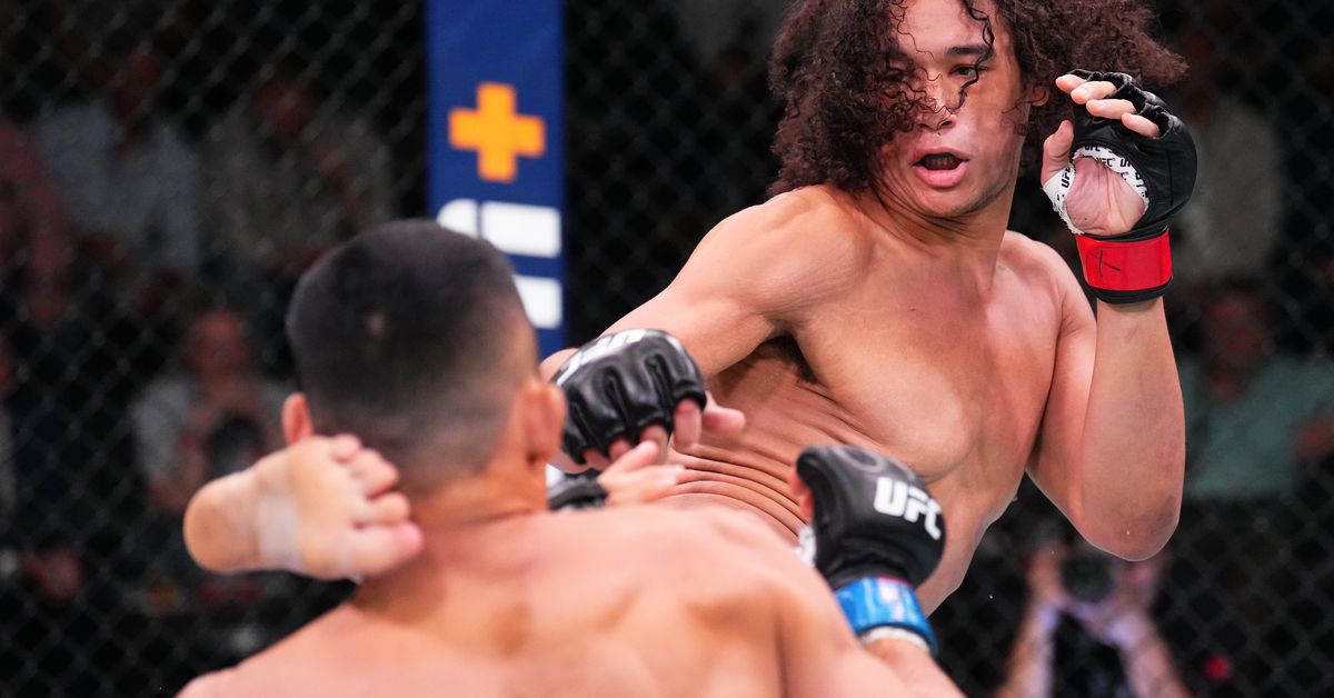 UFC Vegas 59 video: Bryan Battle knocks Takashi Sato stiff in 44 seconds