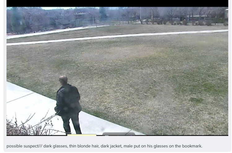 BYU police released photos from surveillance video taken Sunday, March, 28, 2021, of a man believed to have groped at least five women on campus.