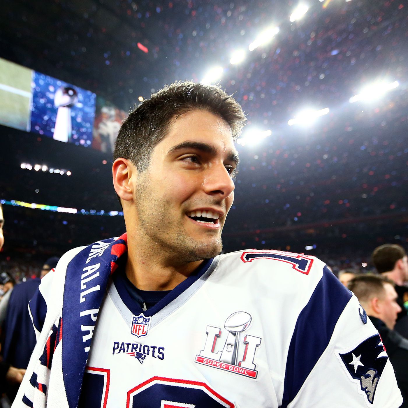 Jimmy Garoppolo and the Patriots may be the real winners in Tony
