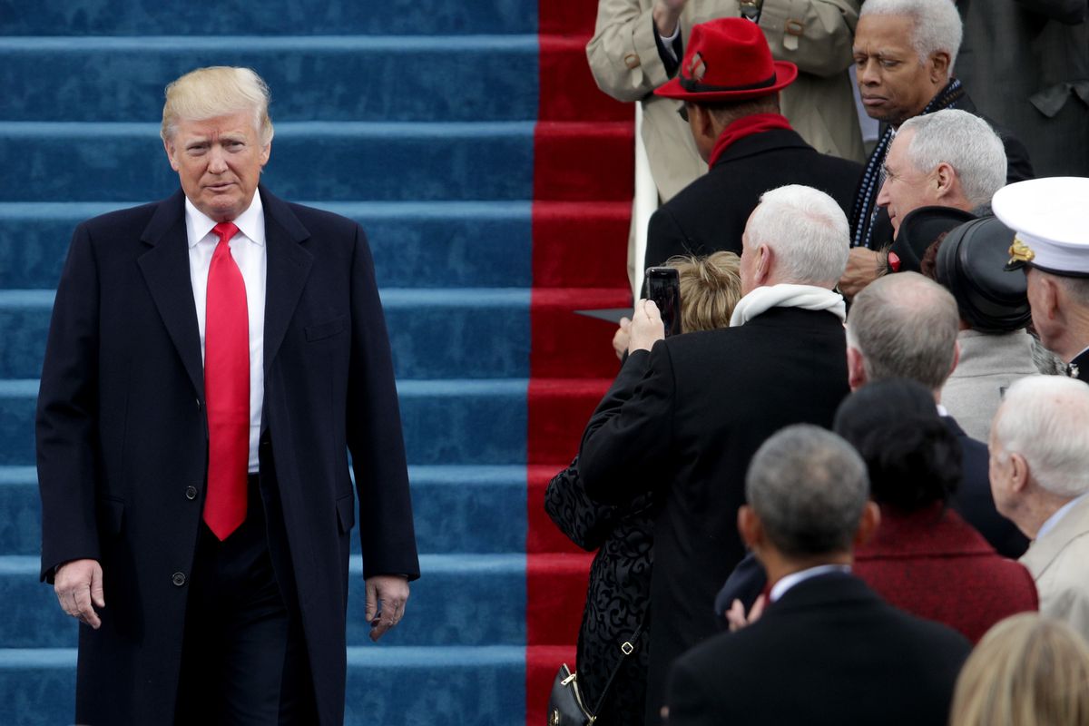 Donald Trump at Inauguration