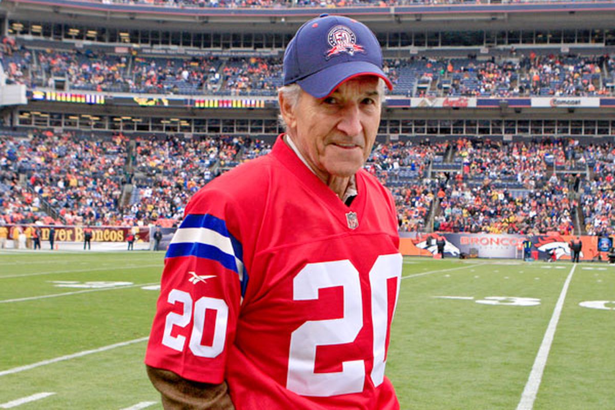 The only man to ever wear the Patriots' #20 jersey.