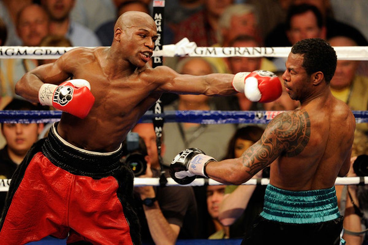 How much will Money Mayweather pull in for his September return to the ring? (Photo by Ethan Miller/Getty Images)
