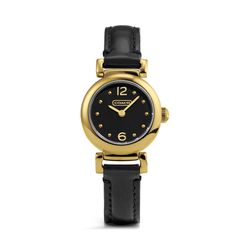 <a href="http://f.curbed.cc/f/Coach_111913_Watch">Madison Gold Plated Watch</a>, $198