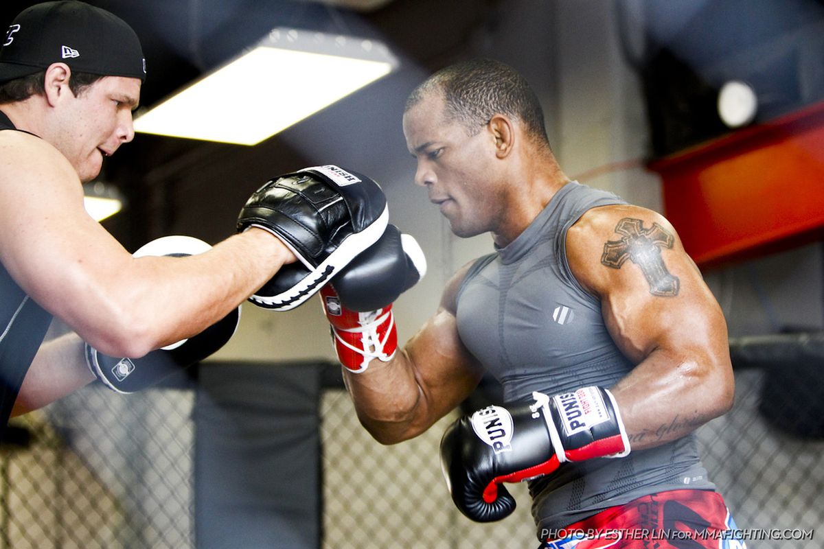 Photo of Hector Lombard by Esther Lin for MMA Fighting