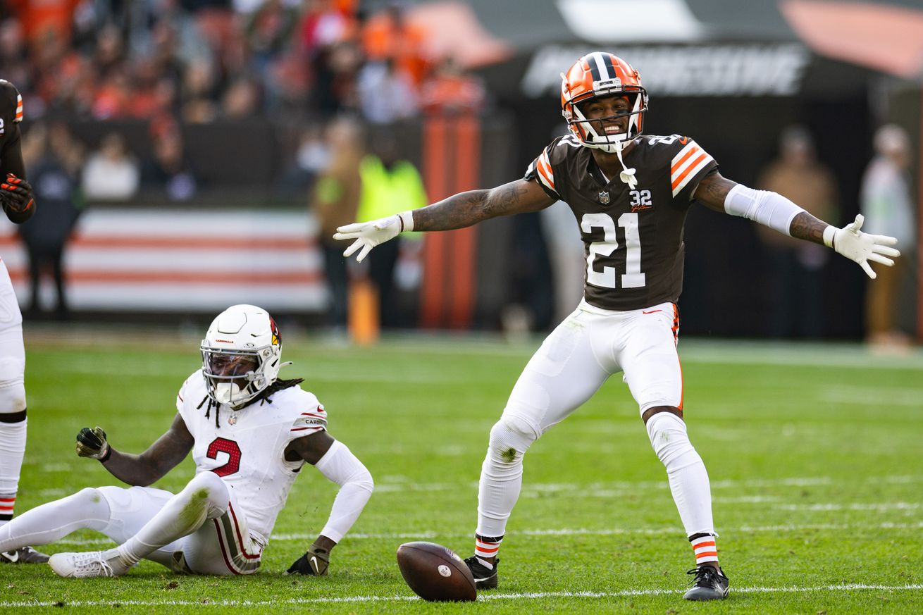 Daily Dawg Chow 1/12: Cleveland Browns cornerback Denzel Ward now questionable for Saturday vs Texans