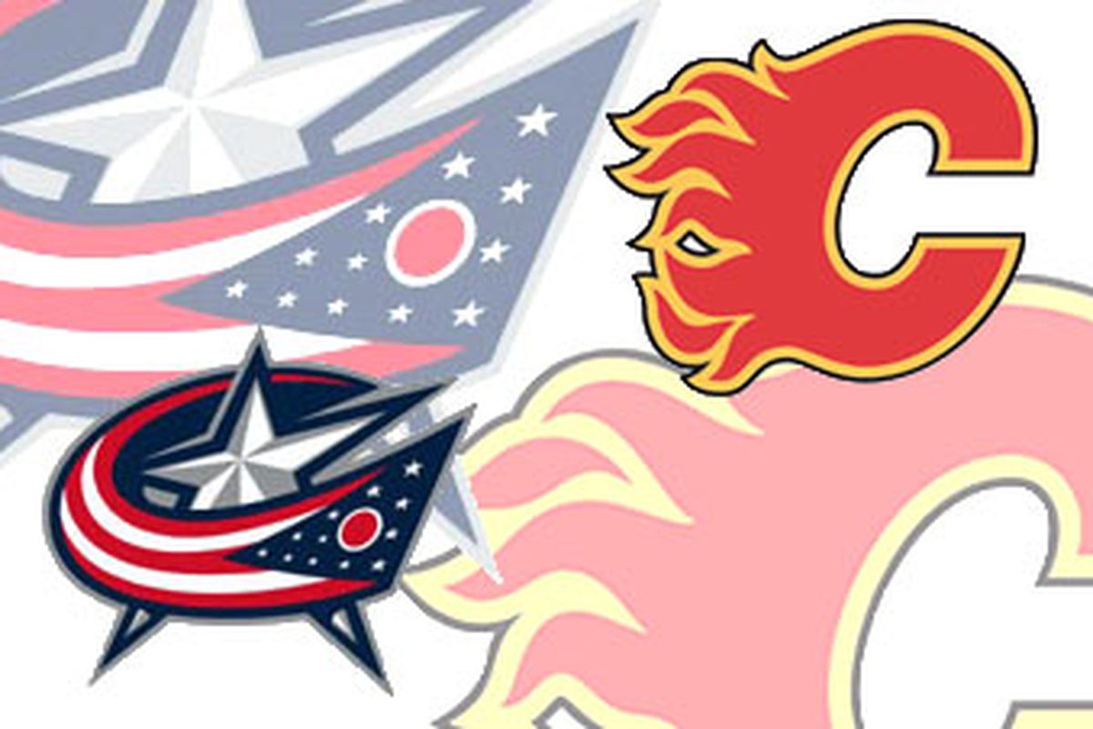 Bizarro Game Day Matchup: Video Blue Jackets vs. Video Flames