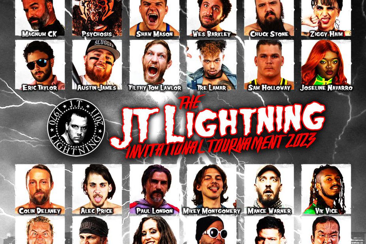 Poster for the 2023 JT Lightning Invitational Tournament
