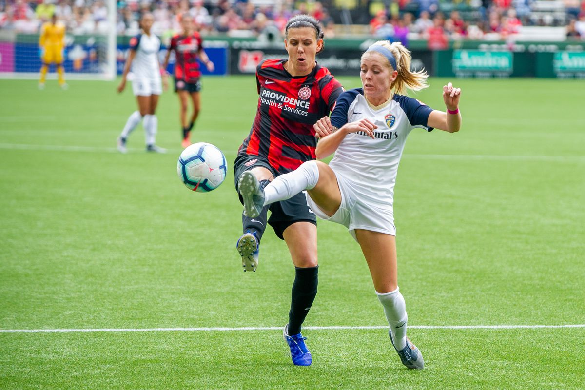 SOCCER: AUG 11 NWSL - NC Courage at Portland Thorns FC