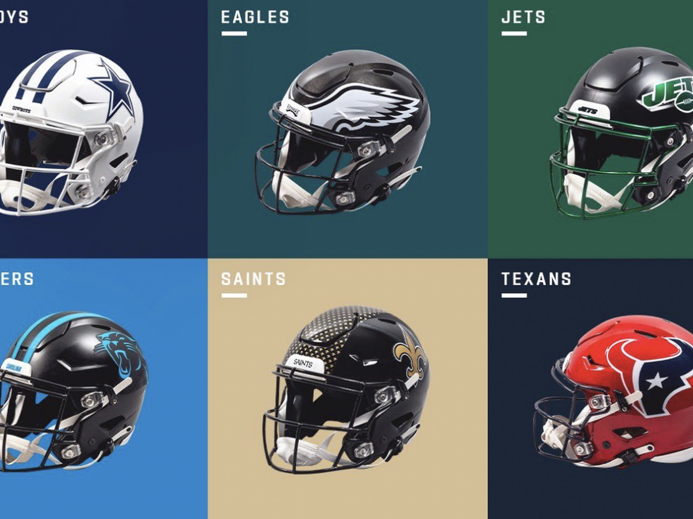 best nfl helmets of all time