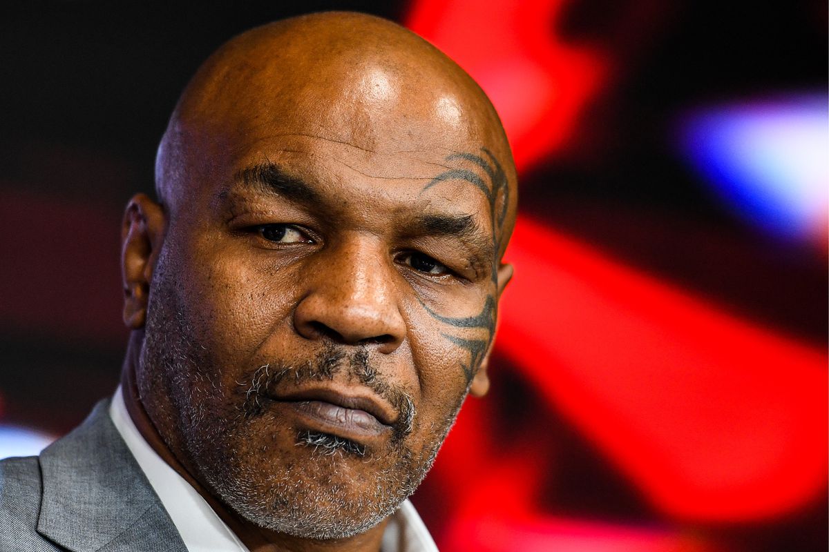 American professional boxer Mike Tyson gives masterclass in Yekaterinburg