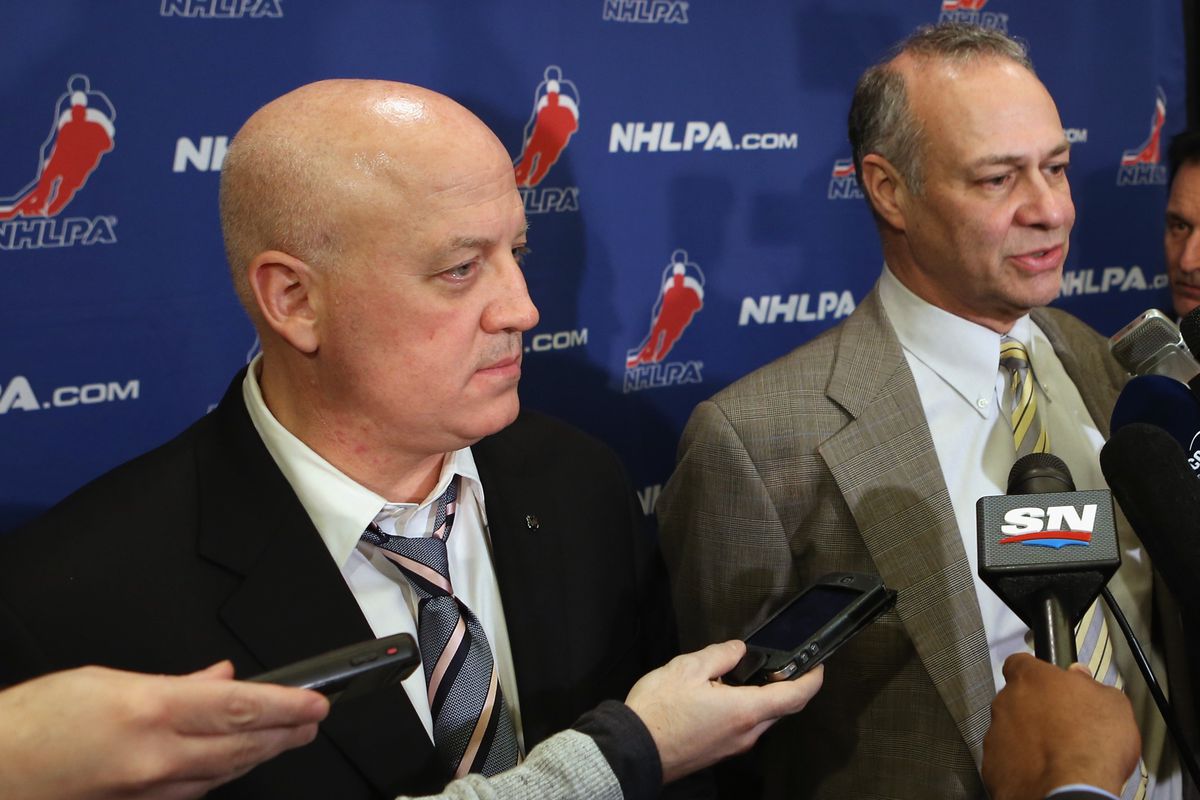 Two of the faces of the NHL lockout: NHL Deputy Commissioner Bill Daly (left) and NHLPA Special Counsel Steve Fehr (right).