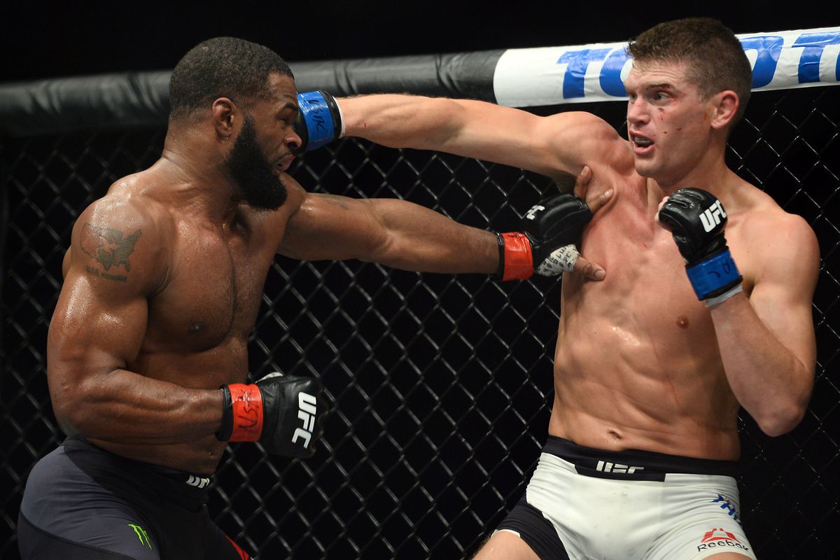 MMA: UFC 209-Woodley vs Thompson