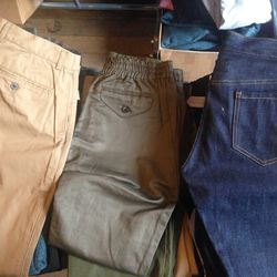 Assorted pants, $50
