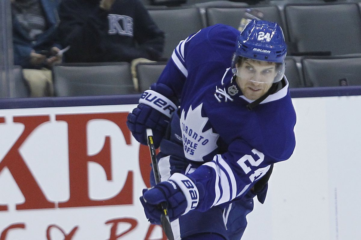 The Hurricanes acquired John-Michael Liles today from the Leafs