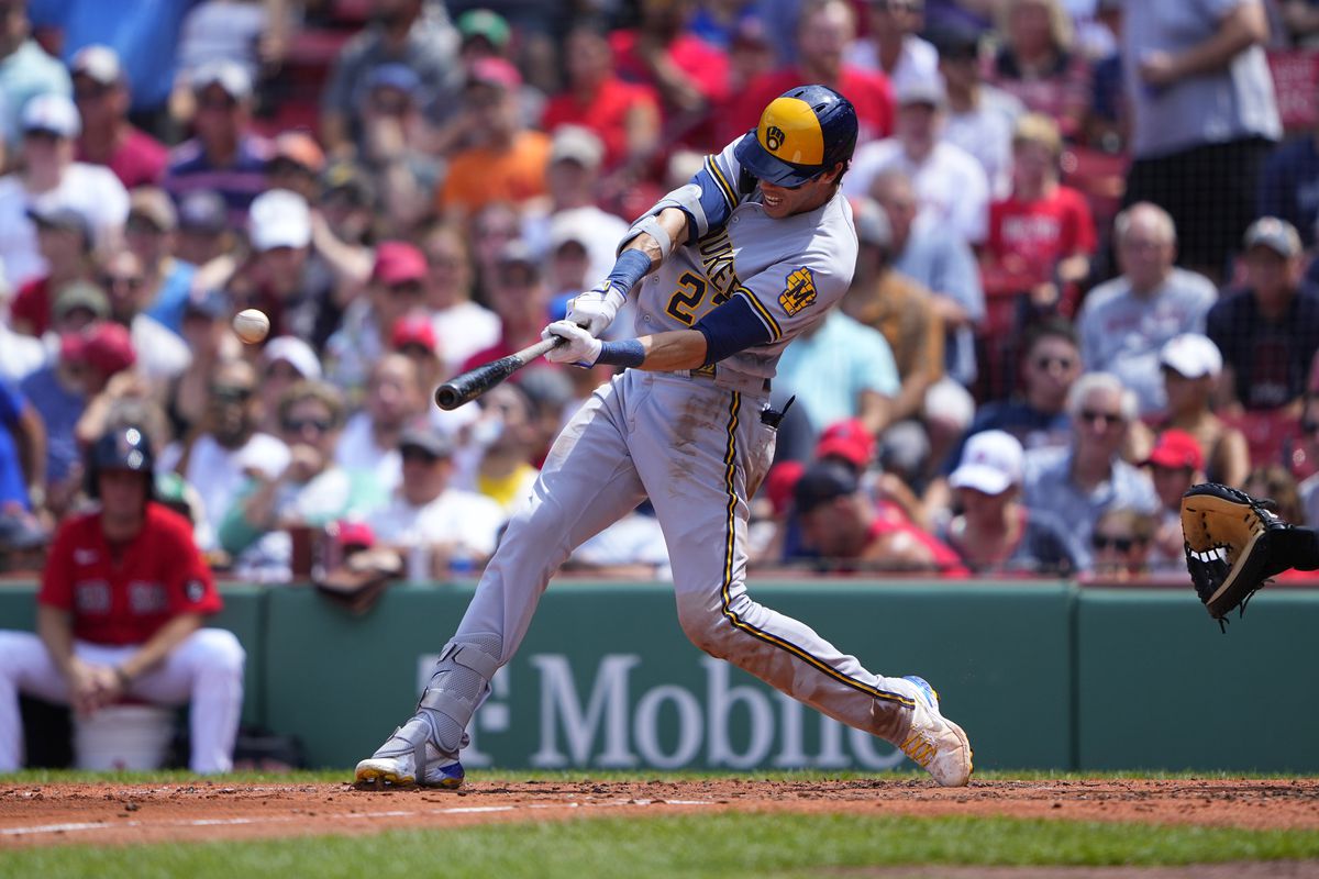 MLB: Milwaukee Brewers at Boston Red Sox