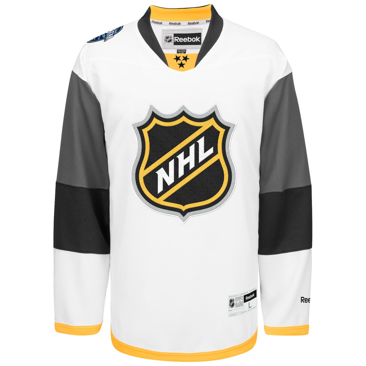لونه Men's NHL 2016 All-Star Customized White Ice Hockey Jersey زينة العيد