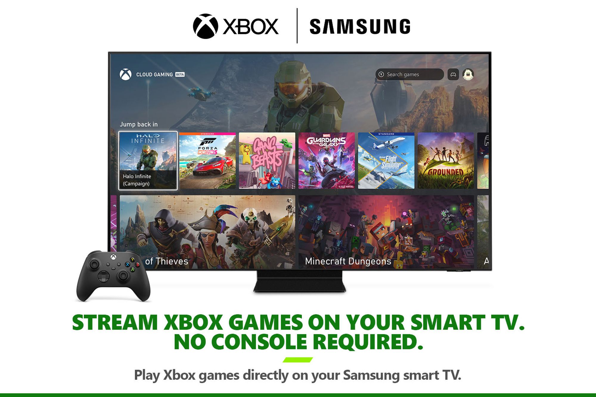 tack Veranderlijk overstroming Microsoft's new Xbox TV app streams games without a console later this  month - The Verge