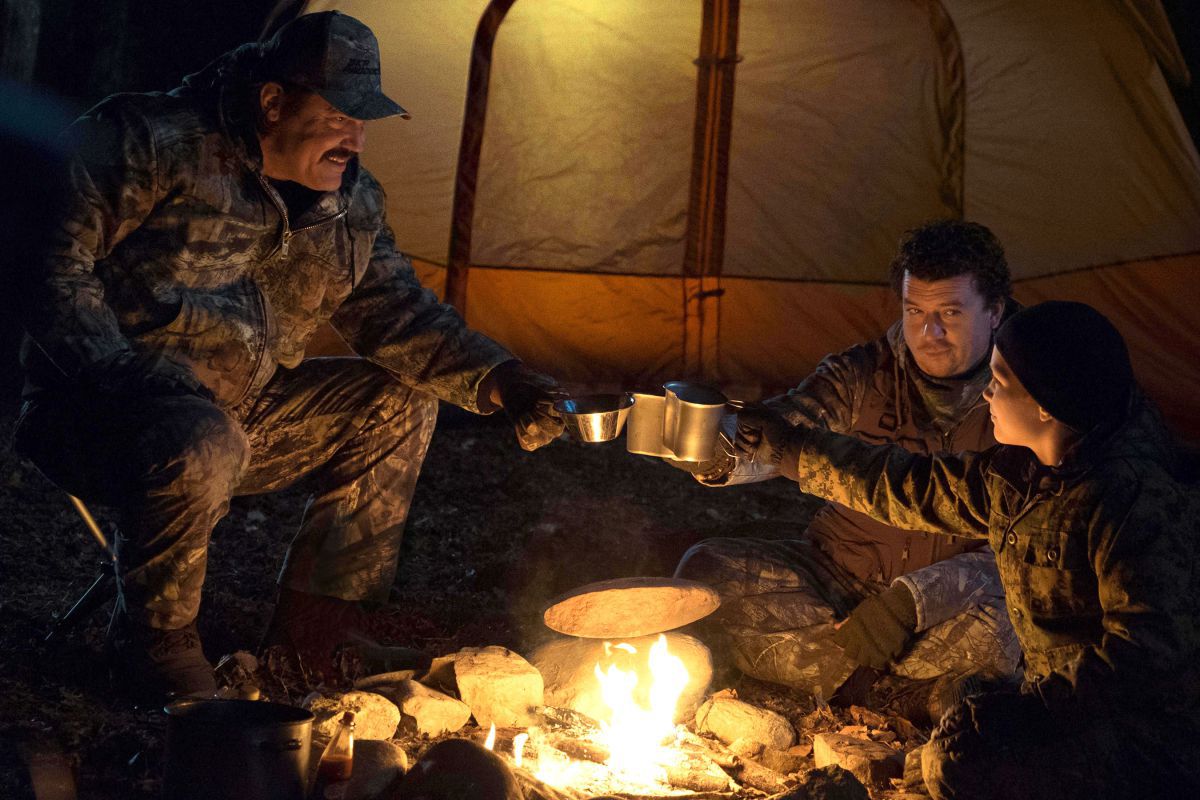 josh brolin and Danny Mcbride in The Legacy of a Whitetail Deer Hunter