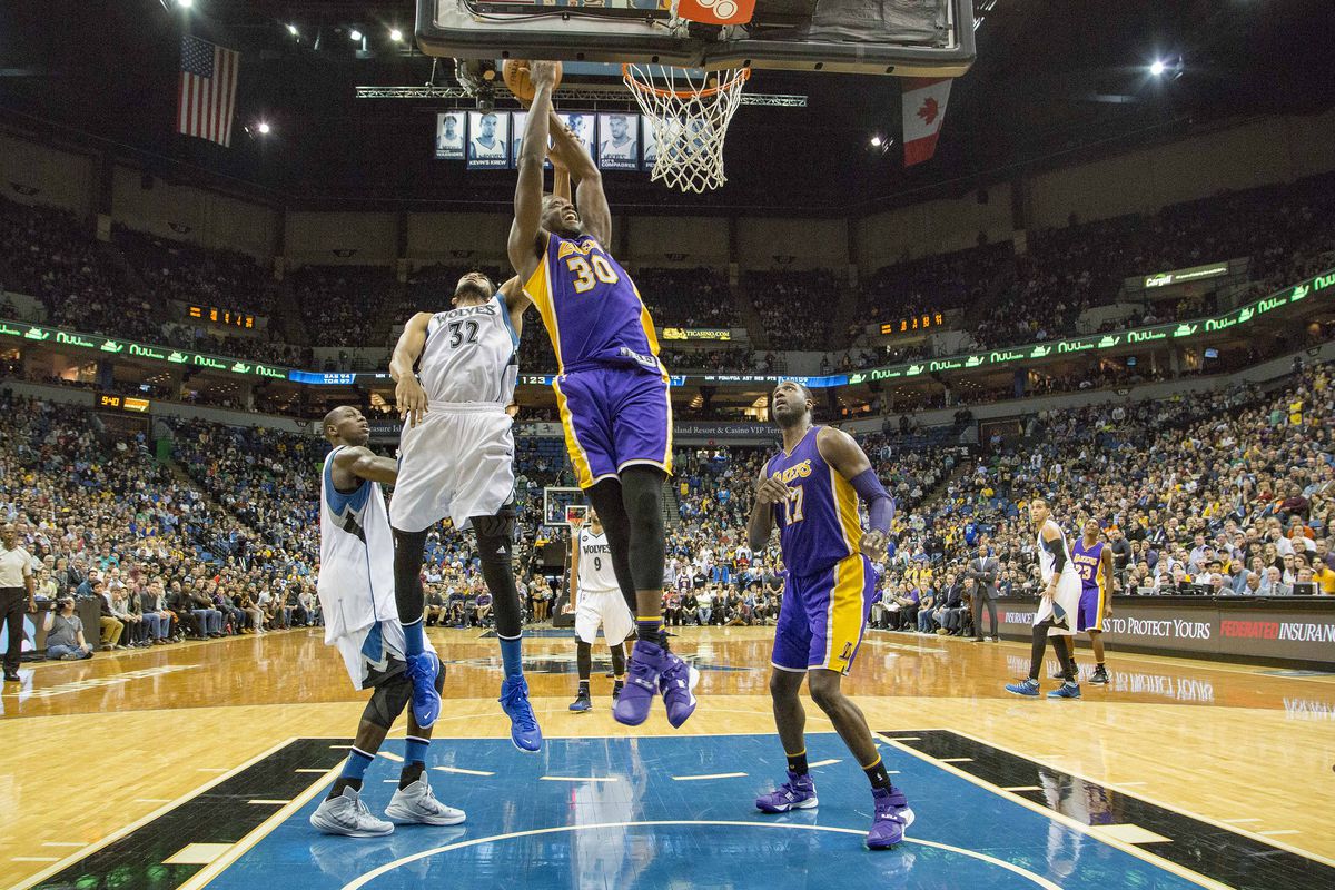NBA: Los Angeles Lakers at Minnesota Timberwolves