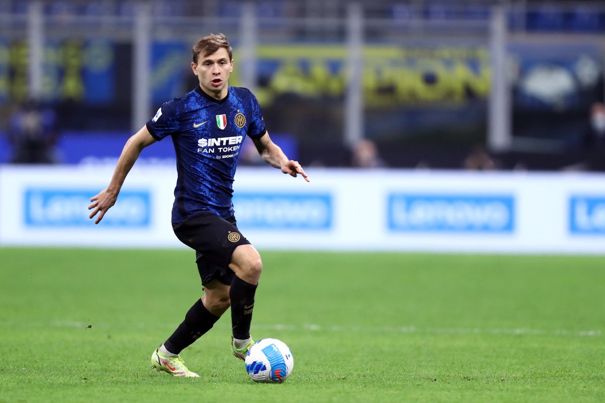 Nicolo Barella of Fc Internazionale in action during the...