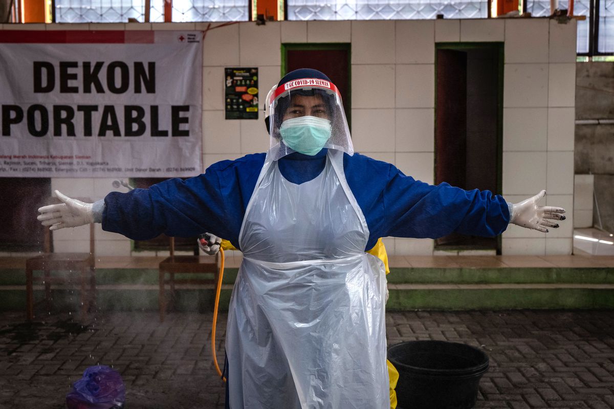 Indonesia Impose Restrictions As Coronavirus Cases Rise
