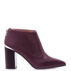 <a href="http://www.matchesfashion.com/product/171542">Leather ankle boots by Chloé</a>, $180.40 (were $452)