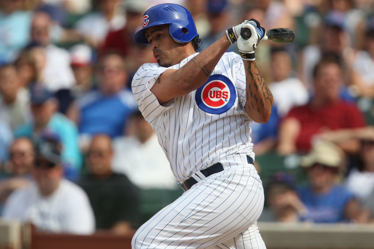 Henry Blanco with the Cubs in 2008