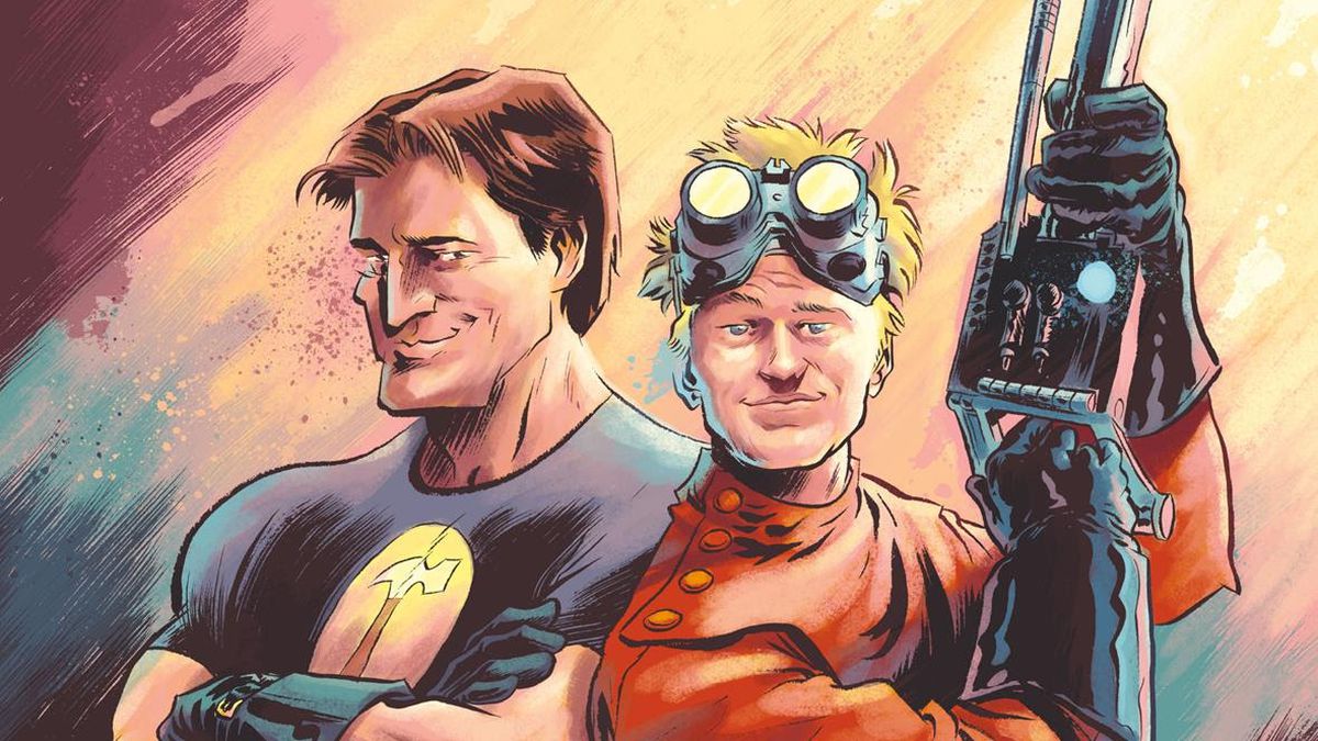 The cover of Dr. Horrible: Best Friends Forever, Dark Horse Comics (2018).