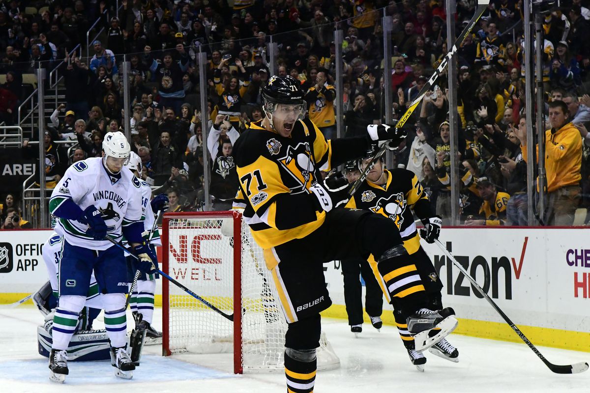 Vancouver Canucks v Pittsburgh Penguins