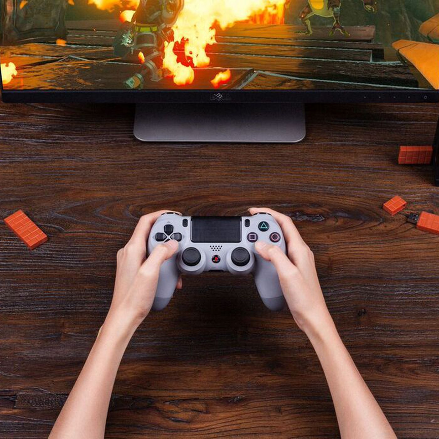 This Tiny Usb Adapter Lets You Use A Ps4 Controller With A