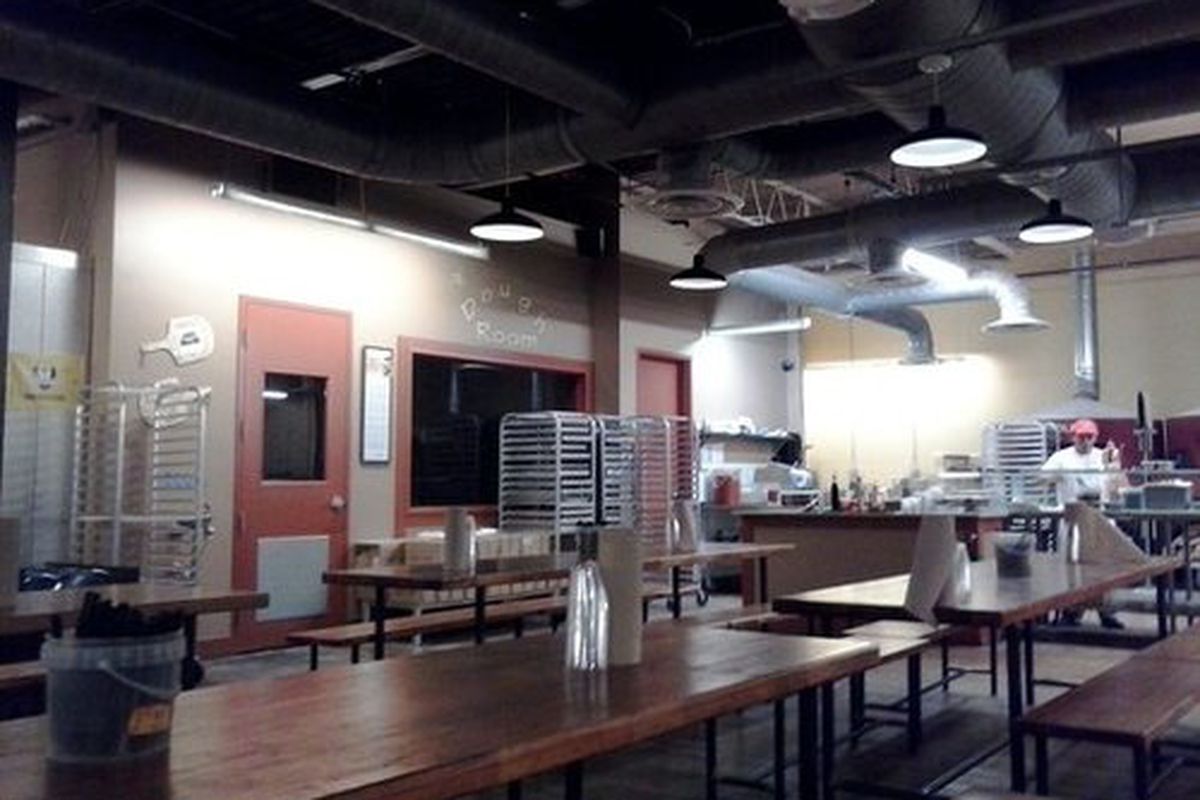 Inside DeSano Pizza Bakery, Nashville, TN.