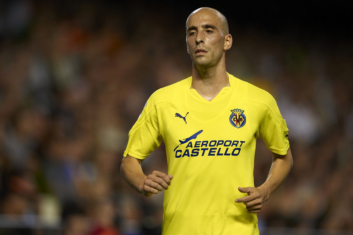 Borja Valero--the man who saved Garrido's bacon, at least for a while (Photo by Manuel Queimadelos Alonso/Getty Images)