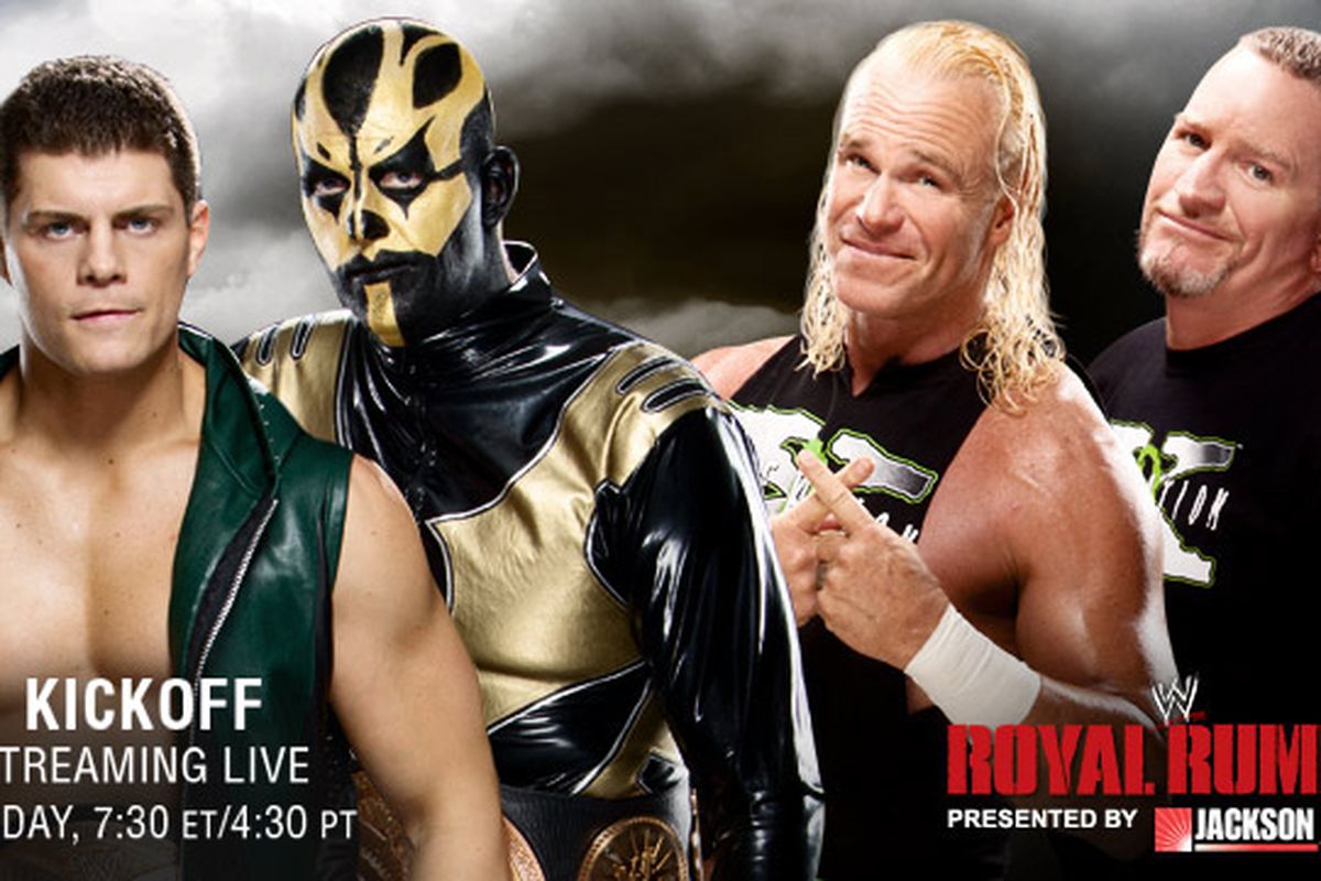 Royal Rumble 2014 live kickoff free stream online features