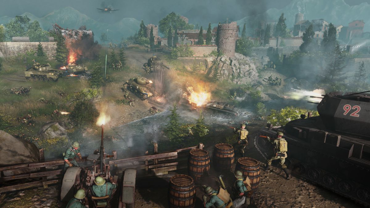 Company of Heroes 3’s “Aere Perennius” multiplayer map