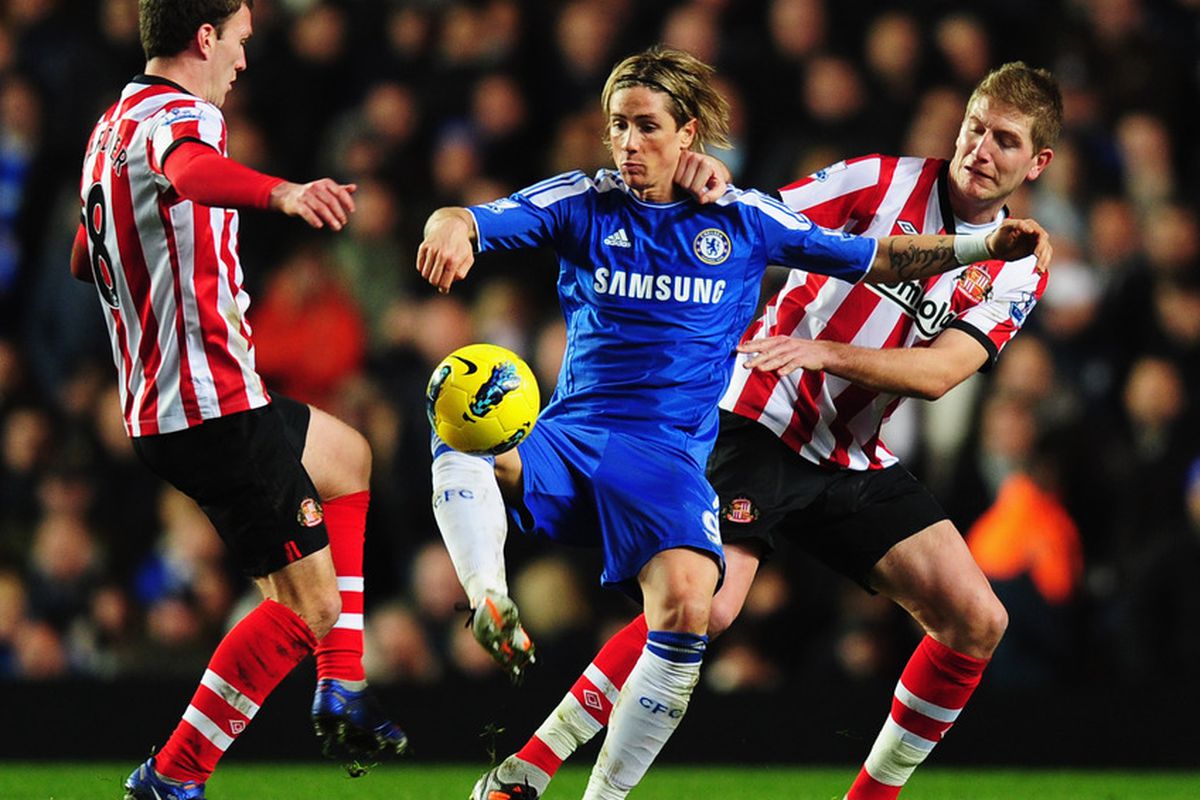 Sunderland: so bad Fernando Torres had the ball against them