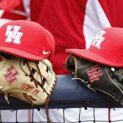 The Houston Cougars take on the UConn Huskies baseball team at J.O. Christian Field in Storrs, CT on May 13, 2018.
