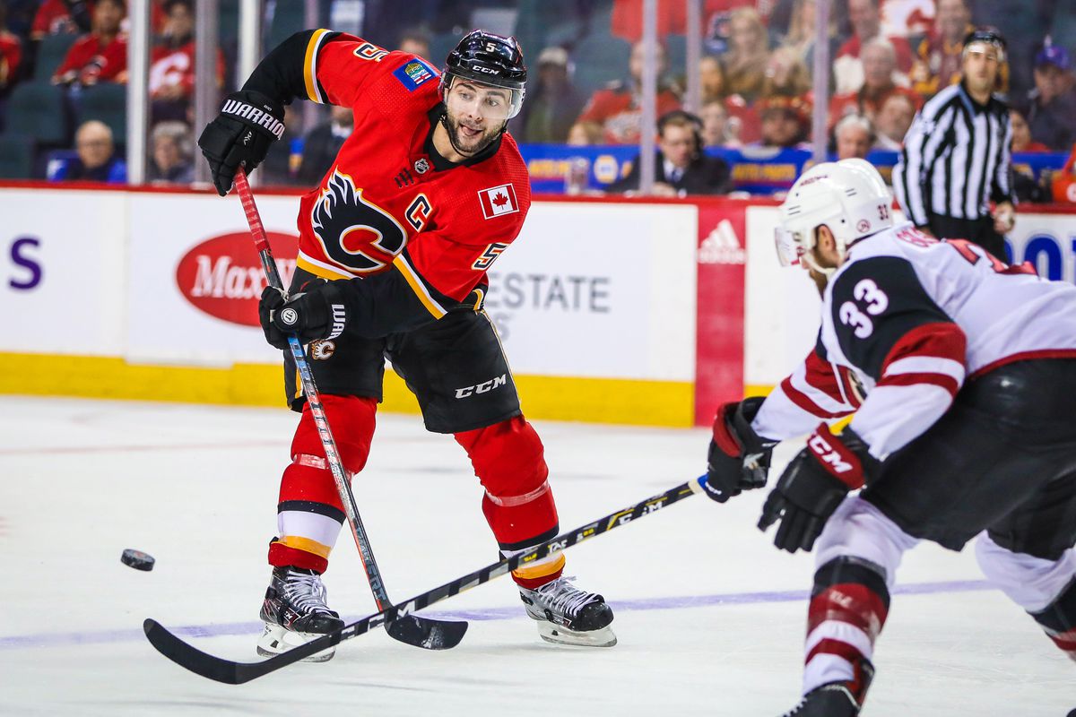 NHL: Arizona Coyotes at Calgary Flames