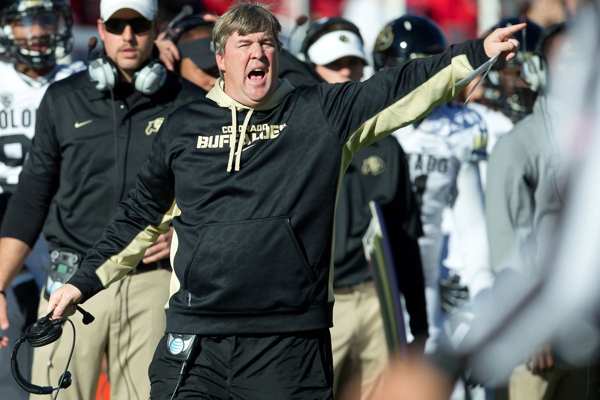 Head Coach Mike McIntryre Will Try And Change Colorado's Forturnes Against Arizona State This Week In Boulder