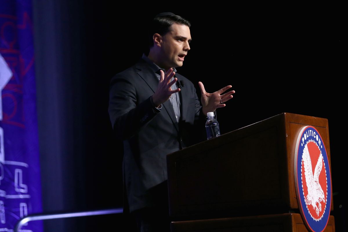 Ben Shapiro speaks onstage during Politicon 2018 at Los Angeles Convention Center on October 21, 2018 in Los Angeles, California.
