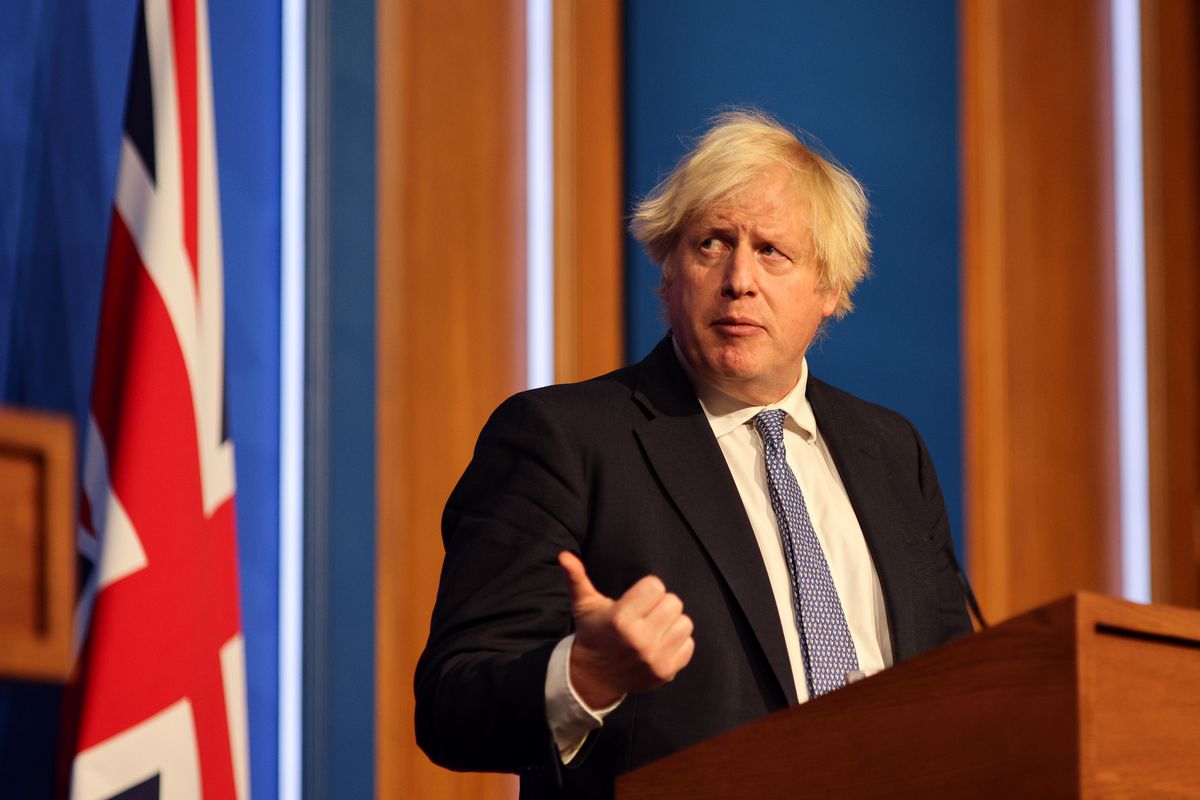 Boris Johnson Leads Coronavirus Press Conference