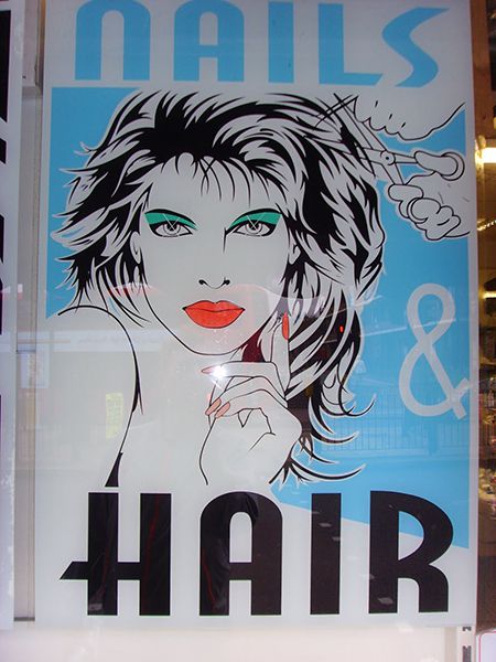 Hair salon art