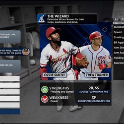 Wizard fielding and baserunning attributes