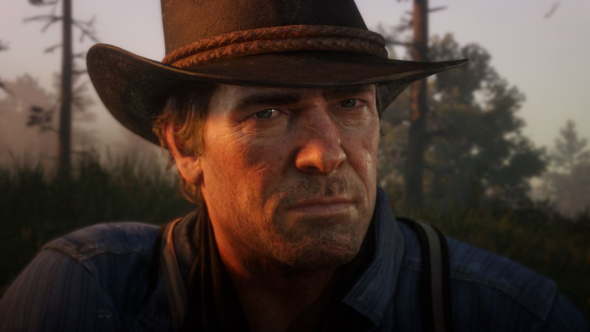 Red Dead Redemption 2 - Arthur Morgan close-up