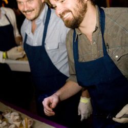 Ben Edgerton and Chef Andrew Wisehart of Contigo