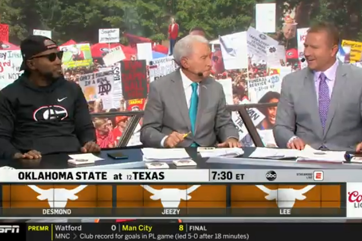ESPN's 'College GameDay' panel unanimously picks Texas over