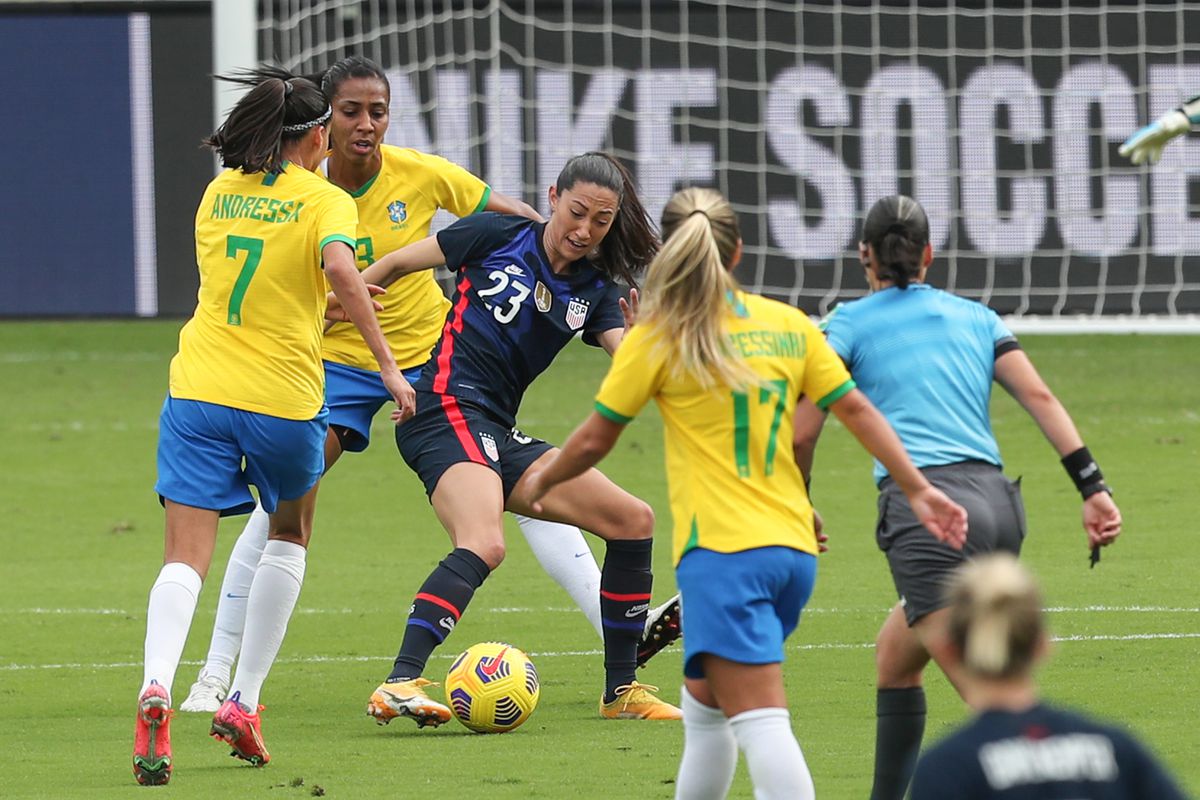 2021 SheBelieves Cup - United States v Brazil